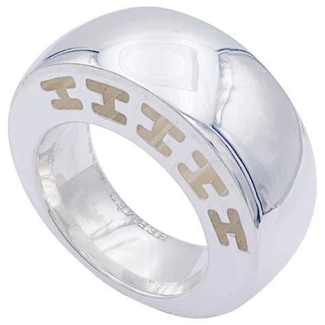 bague hermes argent prix